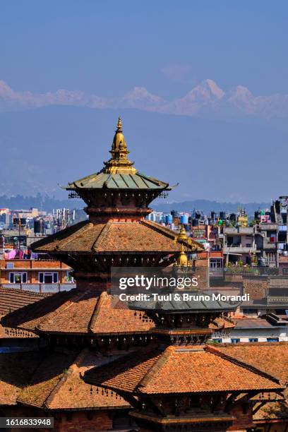 nepal, kathmandu valley, newar city of patan, durbar square - piazza durbar kathmandu stock pictures, royalty-free photos & images
