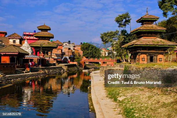 nepal, kathmandu valley, panauti newar village - kathmandu stock pictures, royalty-free photos & images