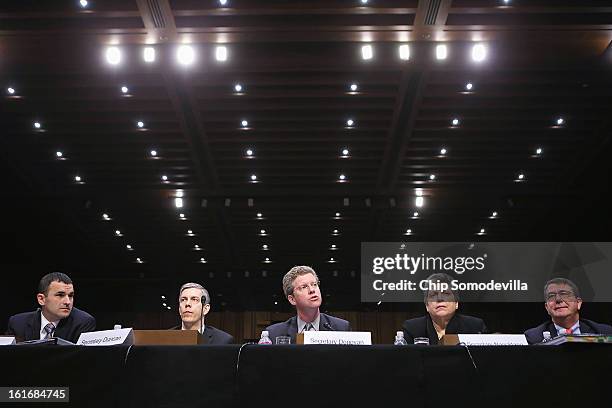 Office of Management and Budget Federal Controller Danny Werfel, Education Secretary Arne Duncan, Housing and Urban Development Secretary Shaun...