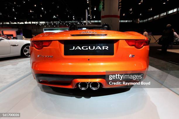 Jaguar F-Type S, at the 105th Annual Chicago Auto Show at McCormick Place in Chicago, Illinois on FEBRUARY 08, 2012.