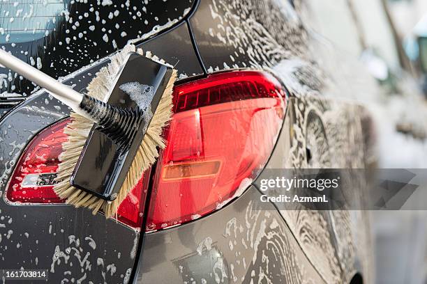 car wash - car wash stockfoto's en -beelden