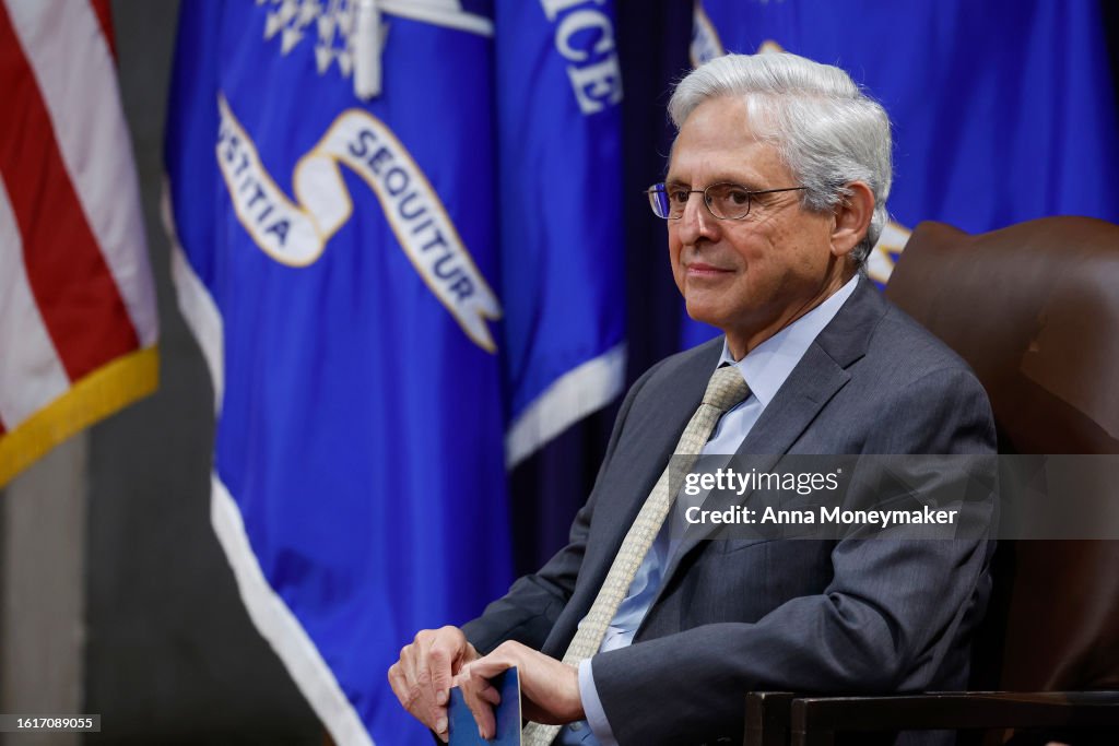 Attorney General Garland Delivers Remarks At Investiture Ceremony