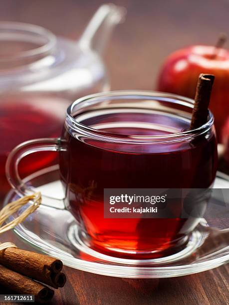 tea - apple iced tea stock pictures, royalty-free photos & images