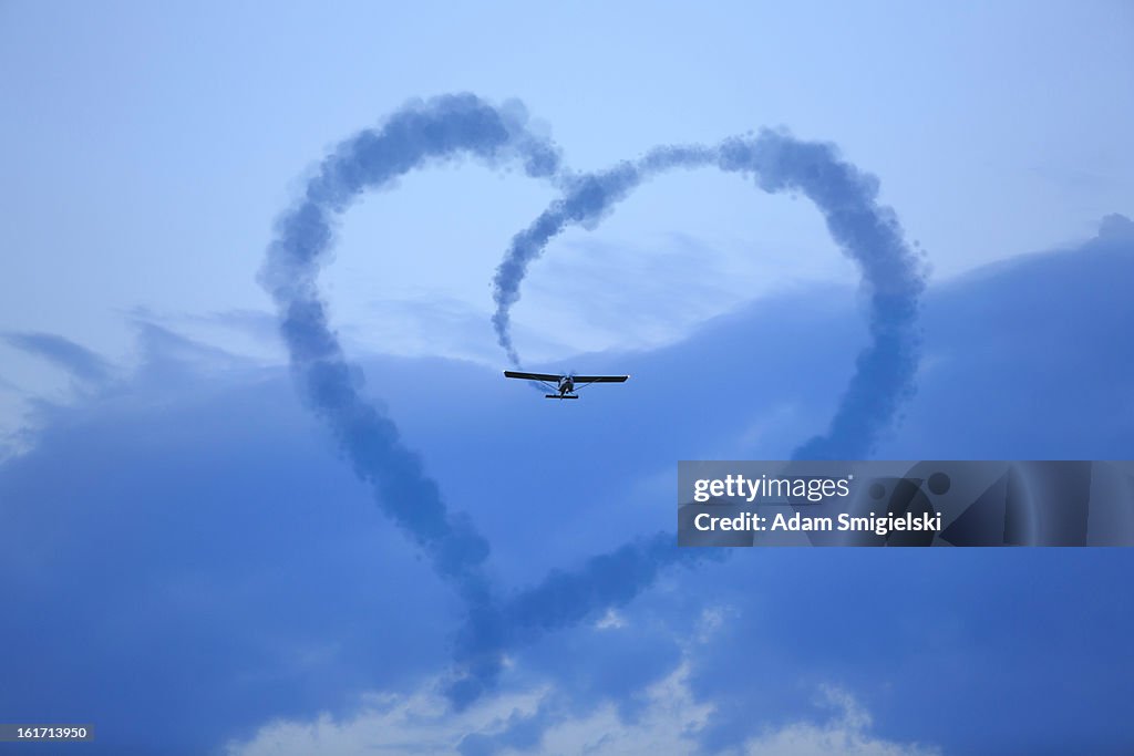 Heart in the sky