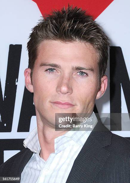 Actor Scott Eastwood arrives at the Los Angeles Premiere 'Warm Bodies' at ArcLight Cinemas Cinerama Dome on January 29, 2013 in Hollywood, California.