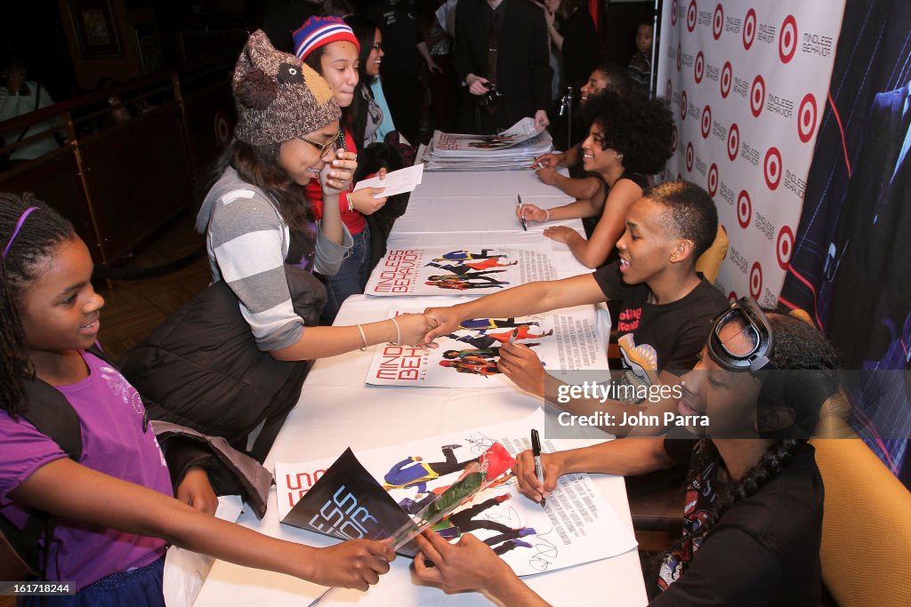 Target And Mindless Behavior Celebrate Target Exclusive Deluxe Edition Of "All Around The World."