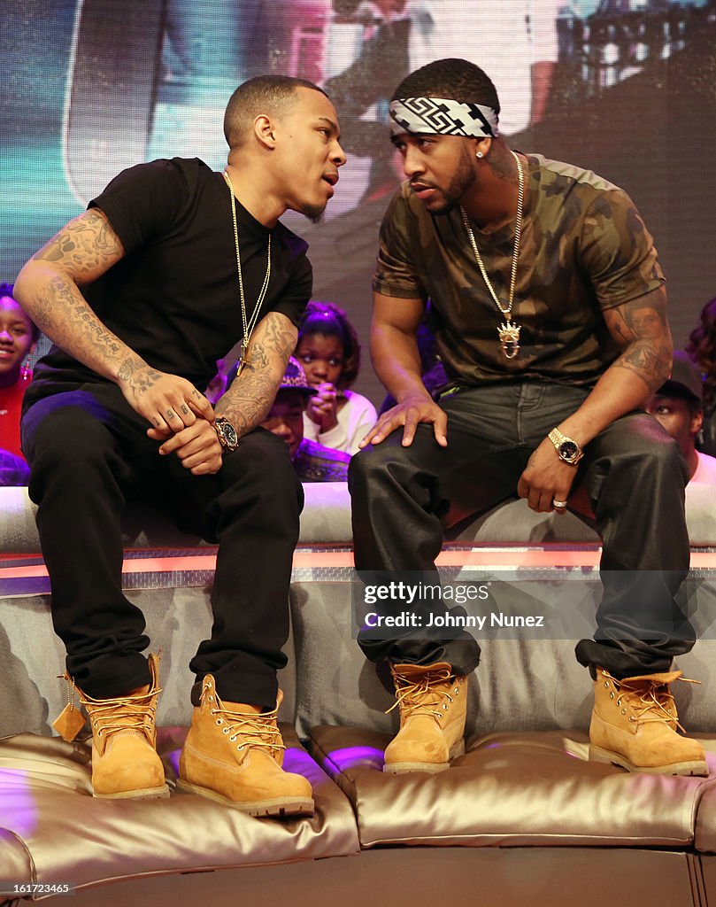 Omarion Visits BET's "106 & Park"