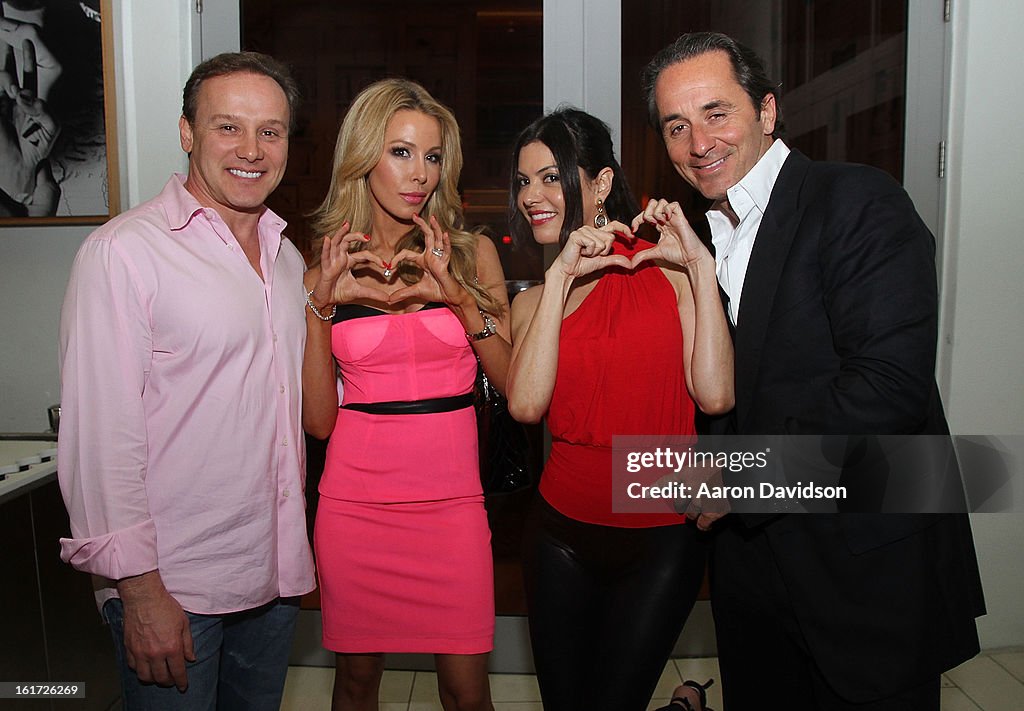 Real Housewives Of Miami Lisa Hochstein and Adriana De Moura Dine At Katsuya