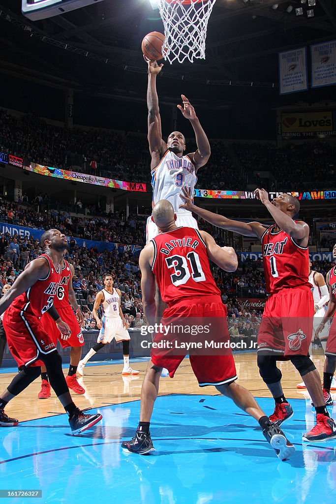 Miami Heat v Oklahoma City Thunder