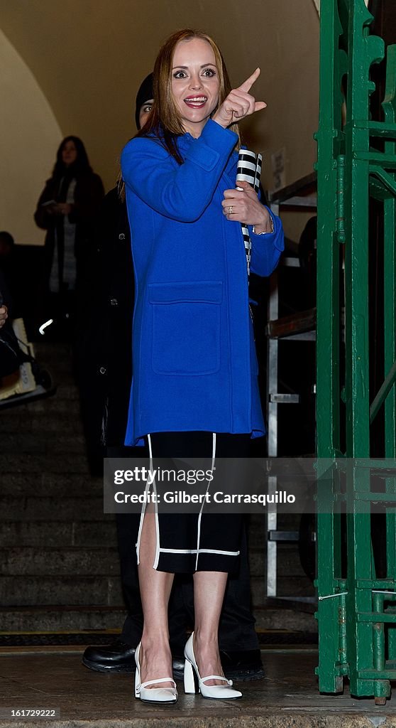 Marc Jacobs - Arrivals - Fall 2013 Mercedes-Benz Fashion Week