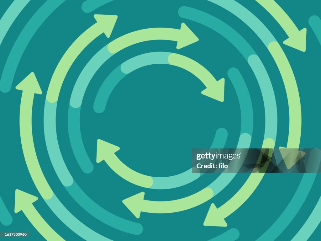 Rotation kreist modernen abstrakten Hintergrund