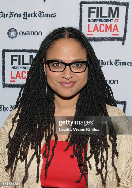 Director Ava DuVernay attends Cassavetes' "Shadow 2013" - Film Independent Spirit Awards Nominee Discussion And Free Screening Co-Presented By The...