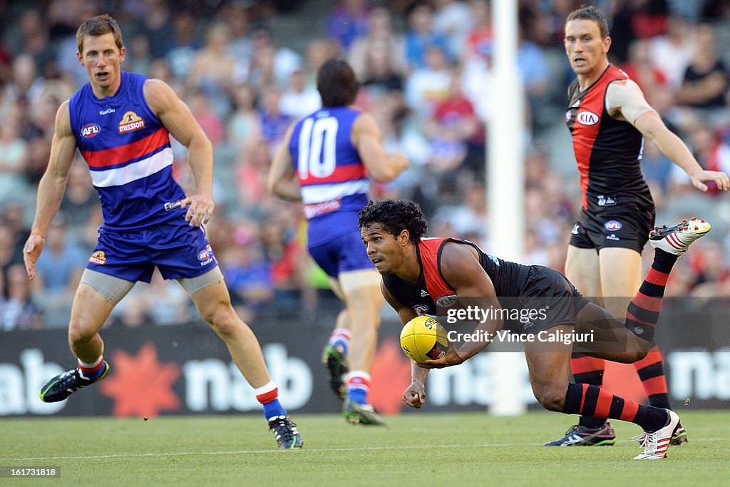 NAB Cup Rd 1 - Essendon v Western Bulldogs