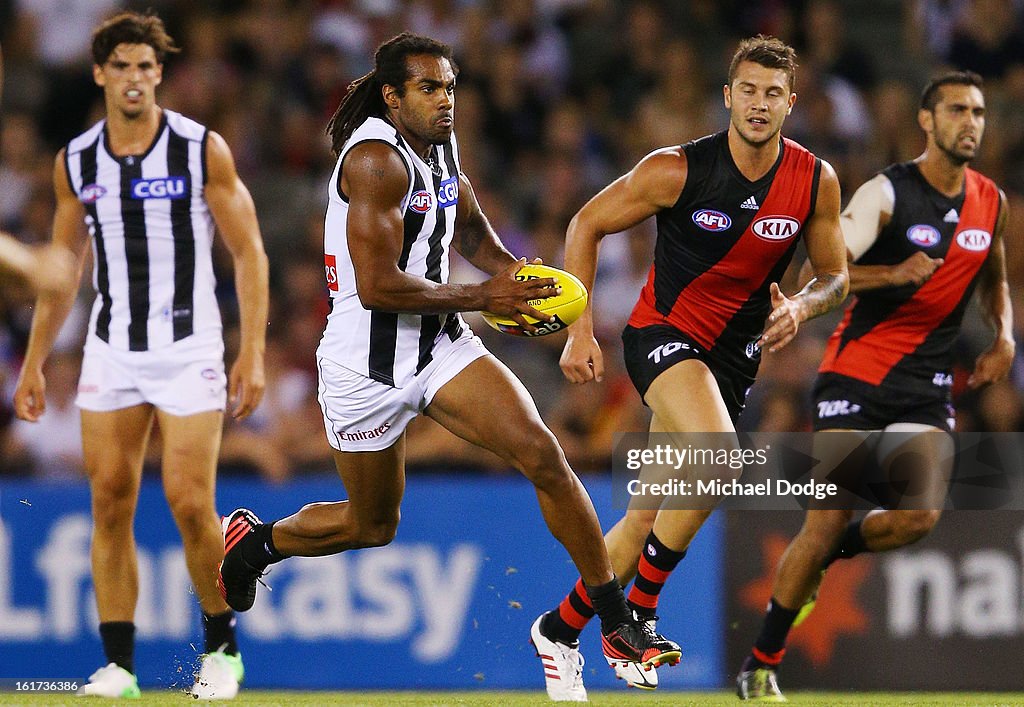 NAB Cup Rd 1 - Collingwood v Essendon