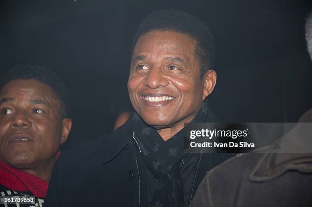 Tito Jackson and Jackie Jackson of The Jacksons perform at Cafe Opera on February 14, 2013 in Stockholm, Sweden.