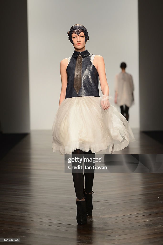 Bora Aksu - Runway - LFW F/W 2013