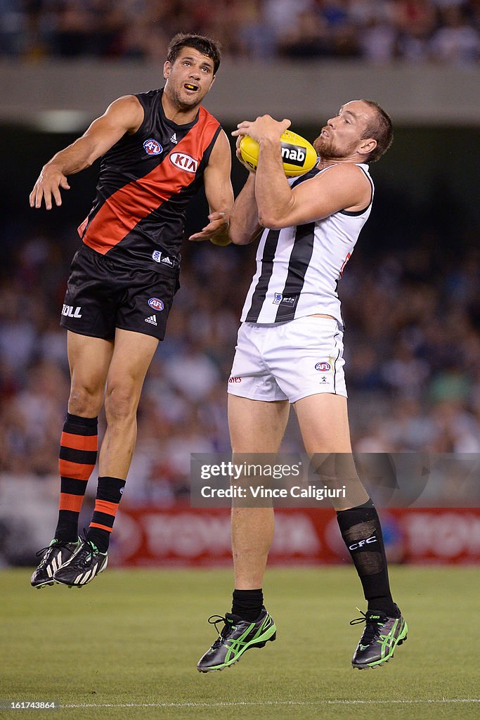 NAB Cup Rd 1 - Collingwood v Essendon