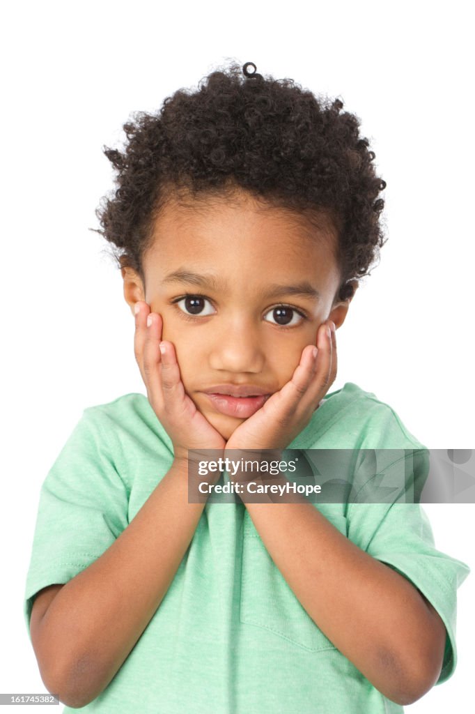 Little boy 変な顔