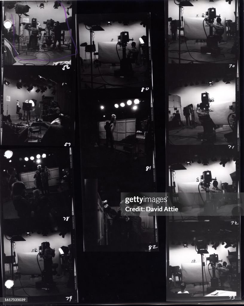 Photographer's Original Contact Sheets Behind the Scenes of Sesame Street's First Season in 1970
