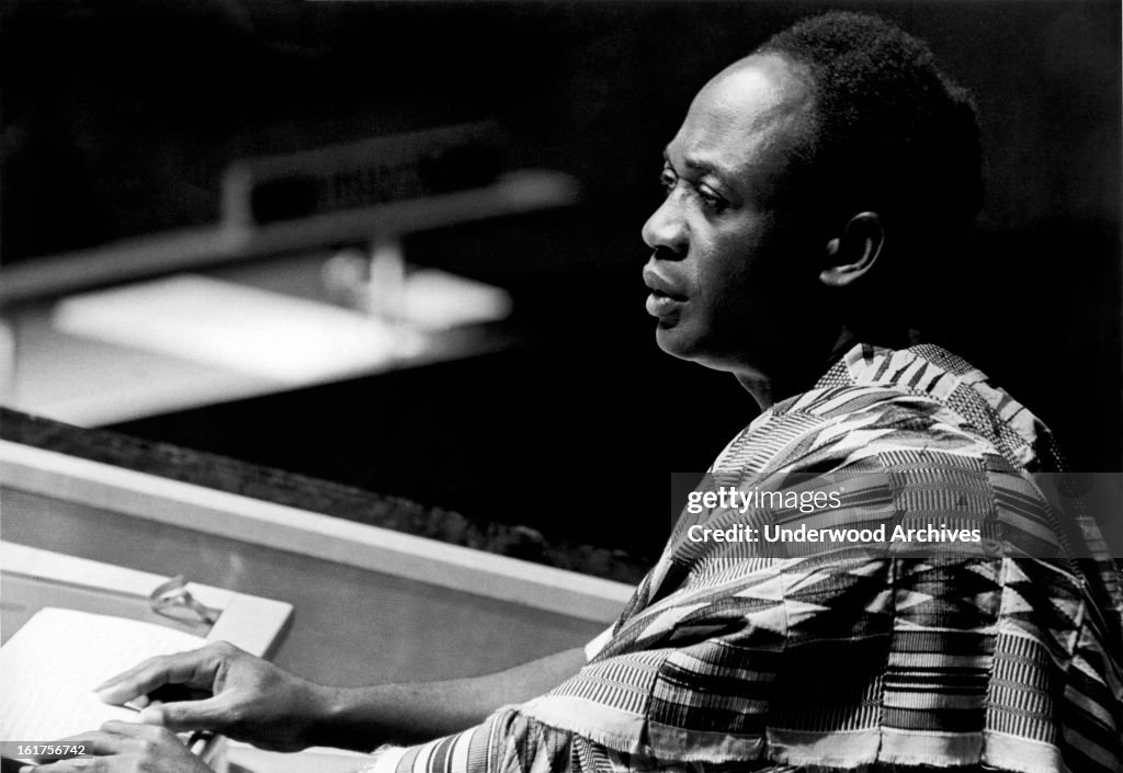 Ghana President Kwame Nkrumah