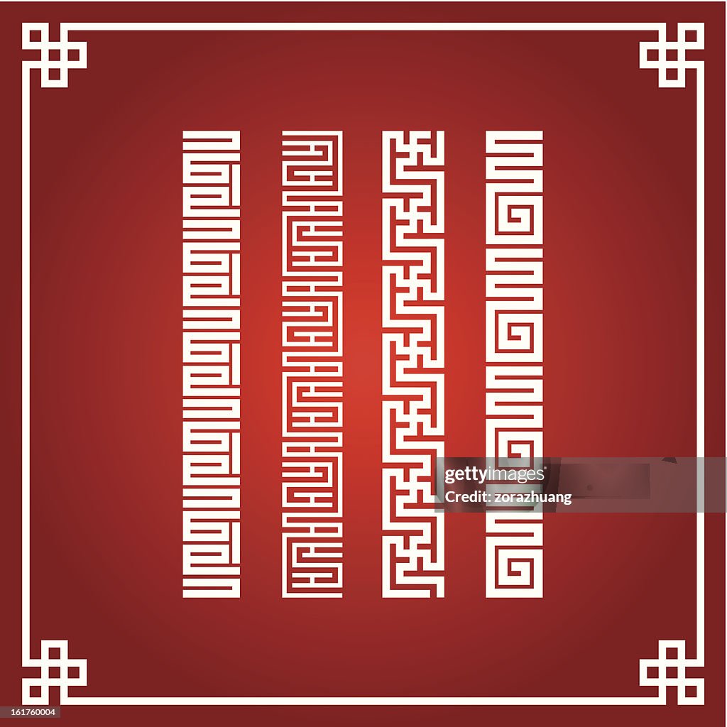 Photo Frame 4 Pattern Four Styles Frames Line And Patterns High-Res Vector Graphic - Getty Images