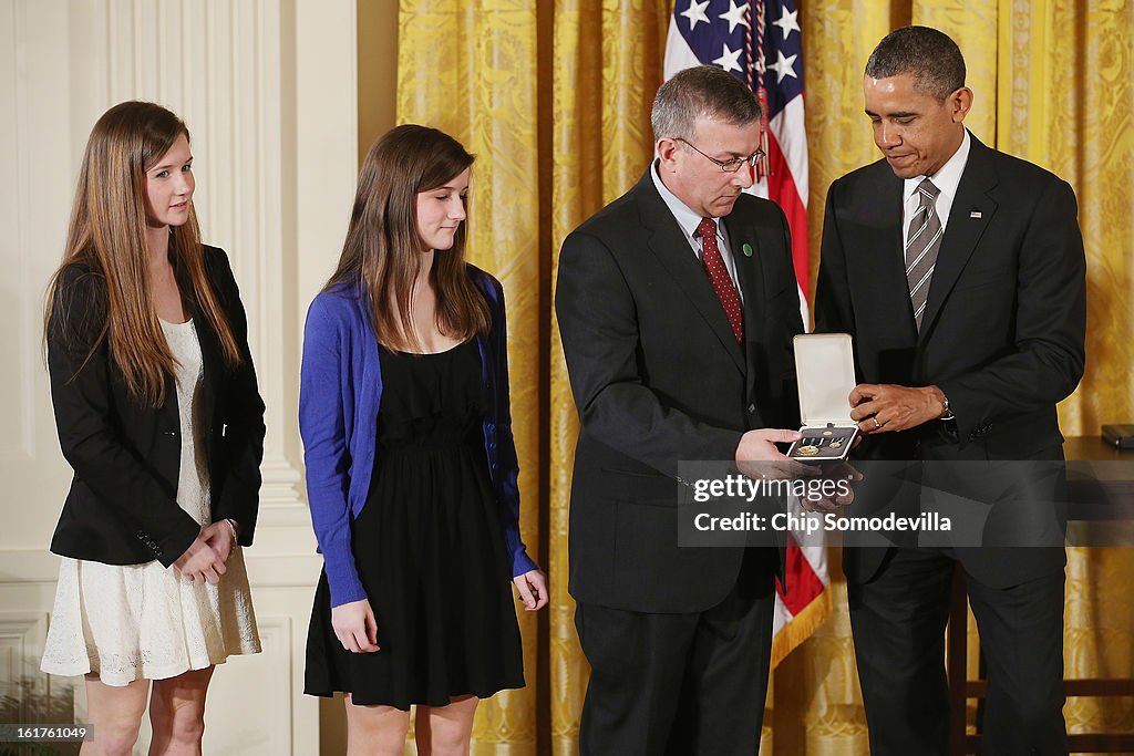 President Obama Presents 2012 Citizens Medals