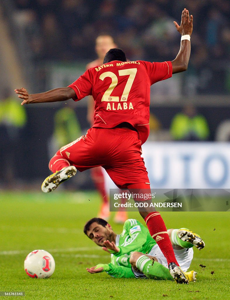 FBL-GER-BUNDESLIGA-WOLFSBURG-BAYERN MUNICH