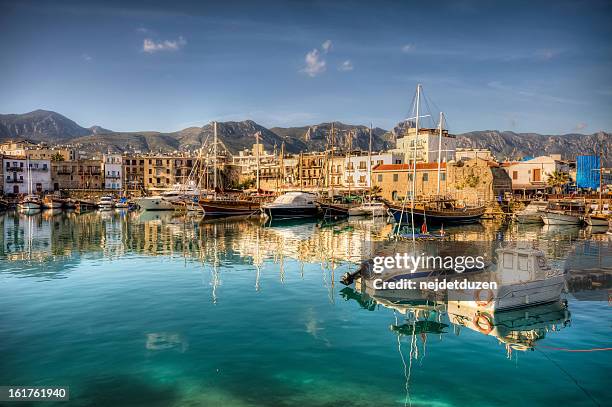 girne ( kyrenia ), north cyprus - 塞浦路斯島 個照片及圖片檔