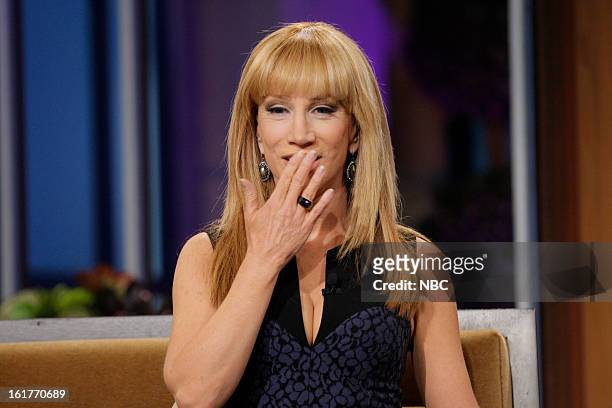 Episode 4410 -- Pictured: Comedian Kathy Griffin during an interview on February 15, 2013 --