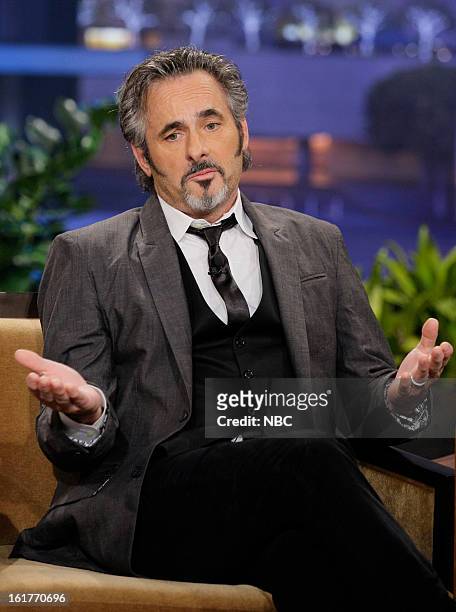 Episode 4410 -- Pictured: Golf broadcaster David Feherty during an interview on February 15, 2013 --