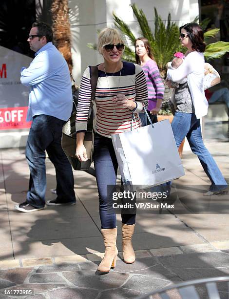 Actress Anna Faris as seen on February 15, 2013 in Los Angeles, California.