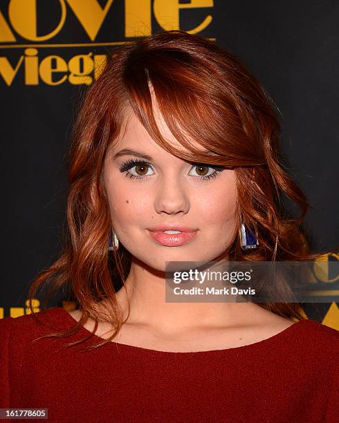 Actress Debby Ryan attends the '21st Annual Movieguide Awards' held at the Universal Hilton Hotel on February 15, 2013 in Universal City, California.