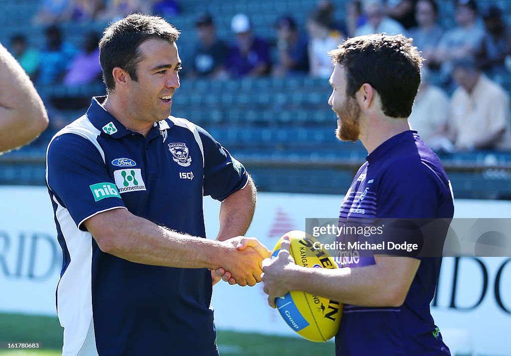 NAB Cup Rd 1 - West Coast v Geelong Cats