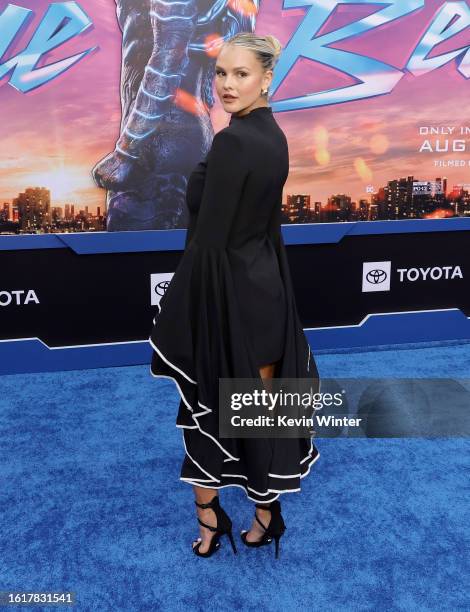 Kinsey Wolanski attends Warner Bros. "Blue Beetle" Los Angeles Special Screening at TCL Chinese Theatre on August 15, 2023 in Hollywood, California.