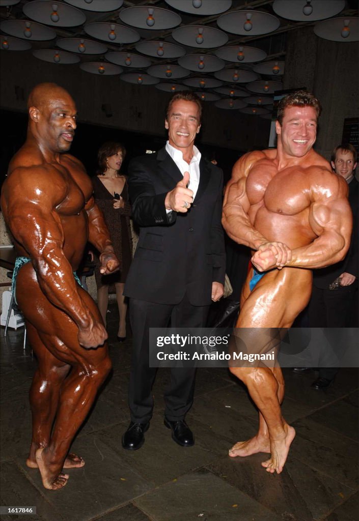Arnold Schwarzenegger At 25th Anniversary of Pumping Iron