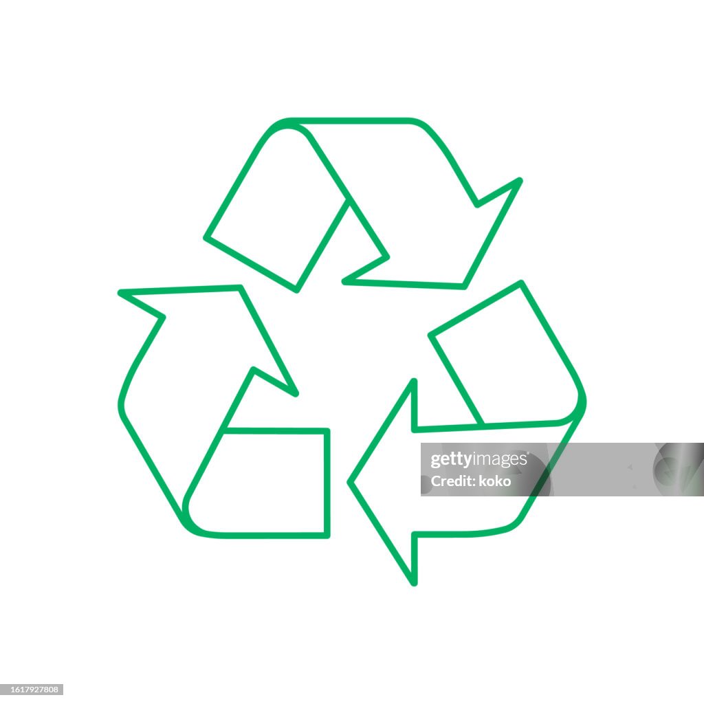 Symbol Recycle R Recycle Symbol High-Res Vector Graphic - Getty Images