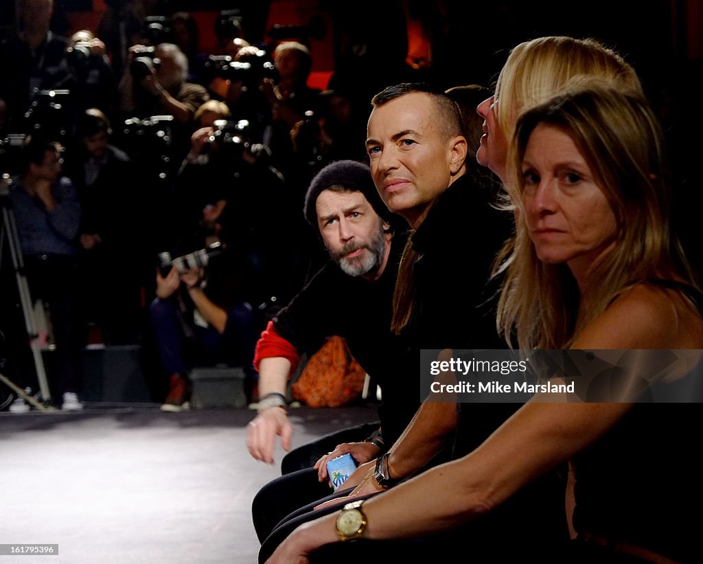 Julien Macdonald - Front Row - LFW F/W 2013