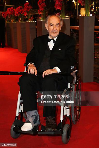 George Sluizer attends the Closing Ceremony of the 63rd Berlinale International Film Festival at Berlinale Palast on February 14, 2013 in Berlin,...