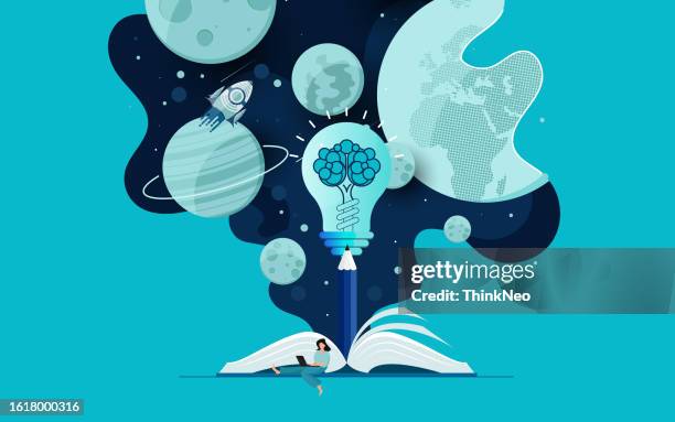 content-marketing-konzept - kreativität stock-grafiken, -clipart, -cartoons und -symbole