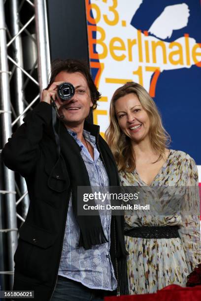 Award winner Kim Mordaunt attends the Award Winners Press Conference during the 63rd Berlinale International Film Festival at Grand Hyatt Hotel on...