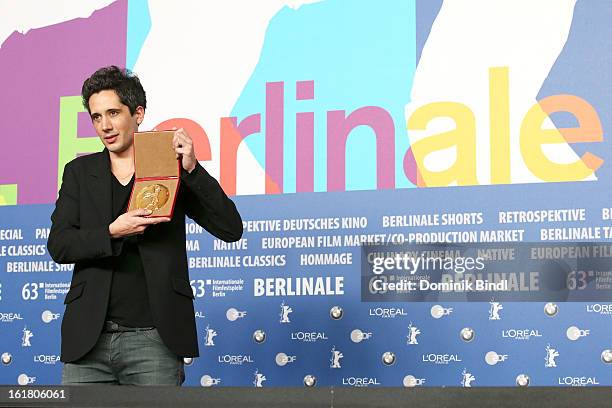 Jean-Bernard Marlin attends the Award Winners Press Conference during the 63rd Berlinale International Film Festival at Grand Hyatt Hotel on February...