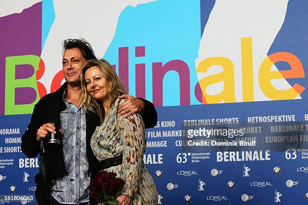 Award winner Kim Mordaunt attends the Award Winners Press Conference during the 63rd Berlinale International Film Festival at Grand Hyatt Hotel on...