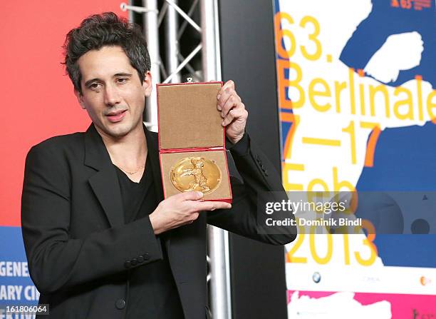 Jean-Bernard Marlin attends the Award Winners Press Conference during the 63rd Berlinale International Film Festival at Grand Hyatt Hotel on February...