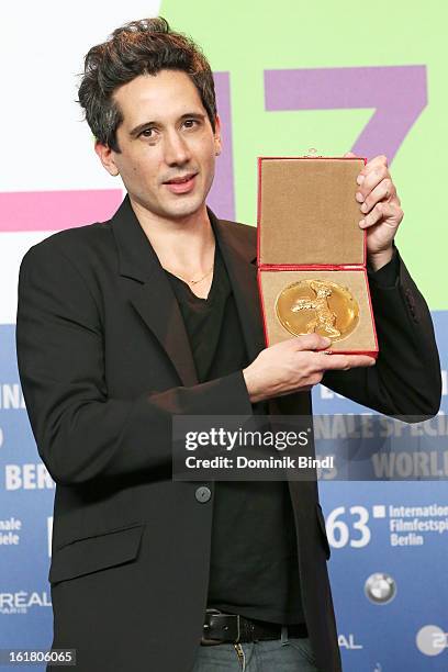 Jean-Bernard Marlin attends the Award Winners Press Conference during the 63rd Berlinale International Film Festival at Grand Hyatt Hotel on February...