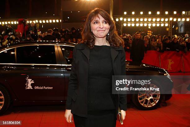 Susanne Bier attends the Closing Ceremony Red Carpet Arrivals - BMW At The 63rd Berlinale International Film Festival at Berlinale-Palast on February...