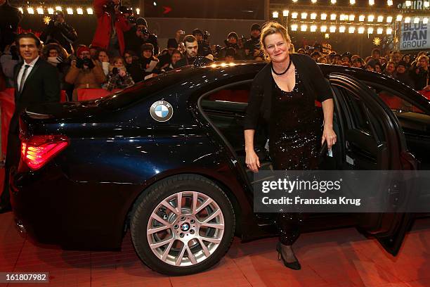 Ellen Kuras attends the Closing Ceremony Red Carpet Arrivals - BMW At The 63rd Berlinale International Film Festival at Berlinale-Palast on February...