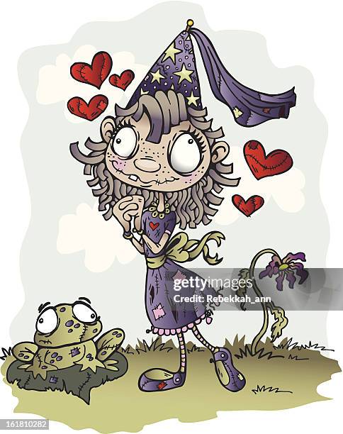 beautiful princess - toad stock illustrations