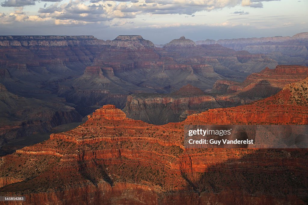 Grand Canyon seen from South Rim in Arizona