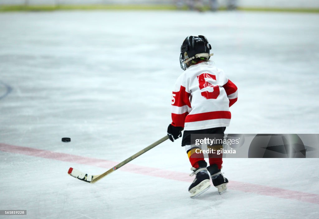 Junior ice hockey.