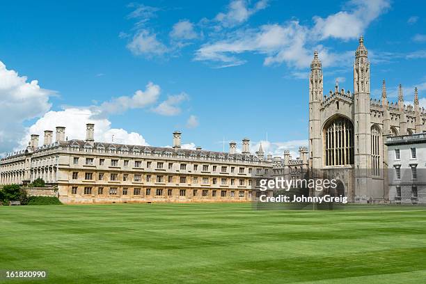 king's college, cambridge - cambridge england stock pictures, royalty-free photos & images